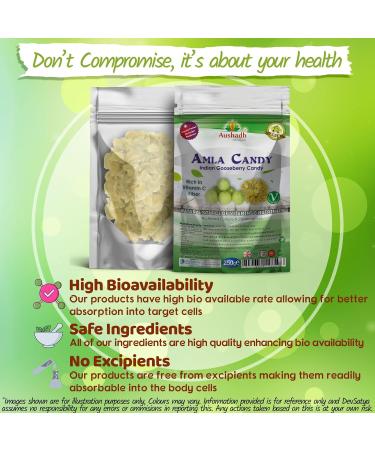 Amla Fruit (Gooseberry) Candy 250grm - Buy Online on GoSupps.com