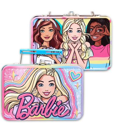 Barbie Lip Balm Set - Bundle with 4 Moisturizers with Swirl Flavors Carrying Tin Stickers and More | Barbie Lip Balm Kit for Kids - Buy Online on GoSupps.com
