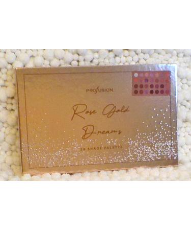 PROFUSION COSMETICS Profusion Rose Gold Dreams Eyeshadow Palette 28 Shades