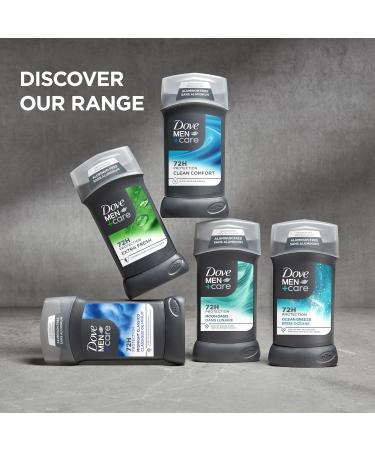 Dove Men+Care Aluminum-Free Deodorant Moon Oasis 4 Count for a Long-Lasting Scent with 72H Odor Protection 3.0 oz - Buy Online on GoSupps.com