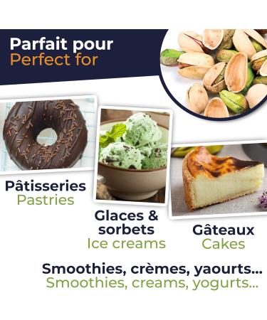 D co Relief - Pistachio Liquid Flavor 125 ml - Pastry & Yogurt Maker Food Flavor - For Cakes Pastries Yogurts - Buy Online on GoSupps.com