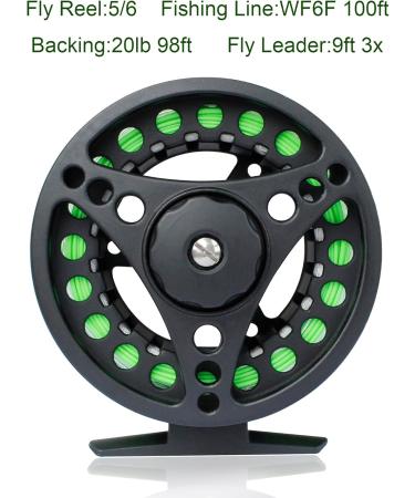 Netangler Flyfish Rod & Fishing Reel - 4-Part 5W Aluminum Set 28-Piece Fly Kit Free Carrier Bag 2.4m - Perfect for International Fishing - Buy Online on GoSupps.com