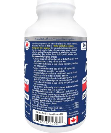 Naka Platinum Gout Relief Featuring QCE 12 500 mg - Tart Cherry SUPERIOR ABSORPTION Relieve pain associated with gout and arthritis Made in Canada (250ml) - Buy Online on GoSupps.com