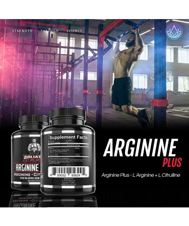 Dr. Emil's ARGININE Plus - High Dose NO Booster for Vascularity & Heart Health - 2500mg L Arginine & L Citrulline Tablets - Buy Online on GoSupps.com