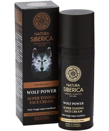 Natura Siberica for Men Only Wolf Power Super Toning Face Cream 50ml