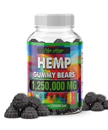 Organic Hemp Gummies Natural Pure Hemp Oil Extract - Performance High Potency Extra Strength ed Edible Vegan Prime Vigor XL Made in USA