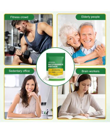 NAD Supplement with Nicotinamide Riboside - Resveratrol Liposomal Nicotinamide Riboside Quercetin - High Purity NAD Supplement for Anti-Aging Focus Energy 160 Capsules (2 Bag) - Buy Online on GoSupps.com