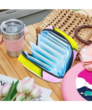 Avocado Cat Sanitary Napkin Storage Bag - Portable Period Kit Pouch for Women - Buy Online on GoSupps.com