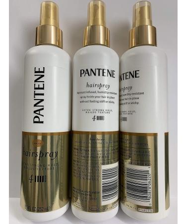 Pantene Non-Aerosol Hairspray Extra Strong Hold 8.5 fl oz (Pack of 3) - Buy Online on GoSupps.com