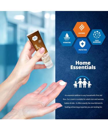 Medpride Vitamin A & D Diaper Rash Ointment 4oz Tube | Baby Skin Protectant Cream with Lanolin & Petrolatum | For Adults with Dry Cracked Skin on Hands, Feet, and Face - Buy Online on GoSupps.com