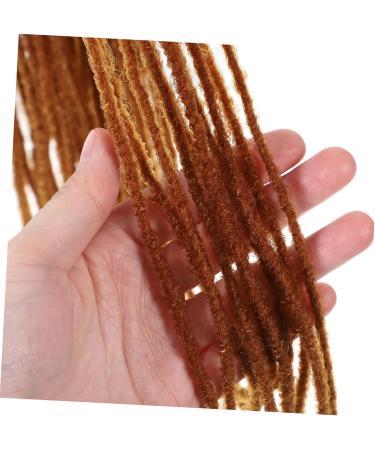 SKISUNO Dirty Little Braids Hair Wig Natural Wig Long Dreadlocks Wig Extenstions Women Hairpiece Extensions Synthetic Dreadlock Extensions Men Wig Fashion Hairpiece Dreadlocks 90X8CM Brown - Buy Online on GoSupps.com