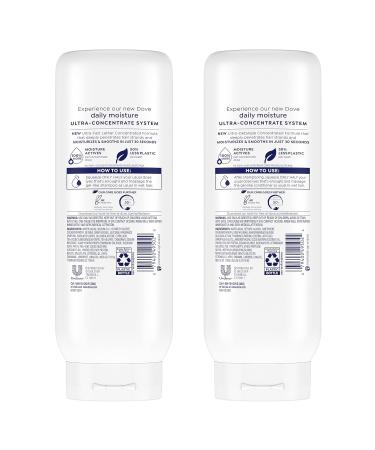 Dove Daily Moisture Shampoo & Conditioner Set for Dry Hair - 2X More Washes in 30 Seconds - 20 fl oz (Pack of 2) - Buy Online on GoSupps.com