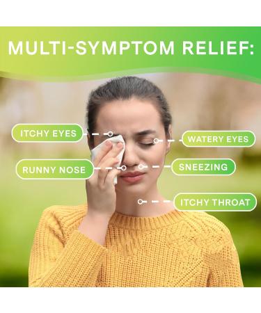 Curist Cetirizine Hydrochloride 10mg Tablet (365 Count) Effective Allergy Medicine with 24 Hour Relief of Runny Nose Sneezing Relief Itchy Throat Relief & Runny Eyes - Antihistamines for Adults - Buy Online on GoSupps.com