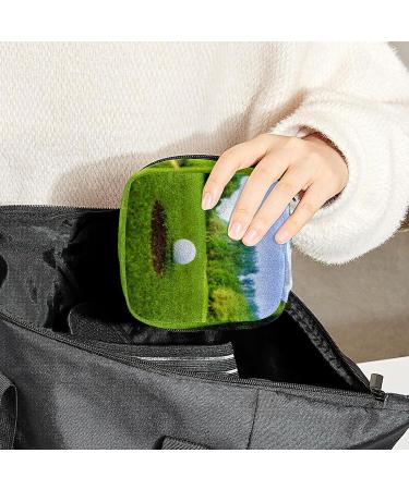 Anna Cowper Sport Golf Ball Sanitary Napkin Storage Bag | Portable Period Pouch for Women Teen Girls | Multi-colored - Buy Online on GoSupps.com