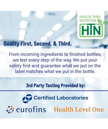 Health Thru Nutrition CoQ-10 300mg - 120 Capsules | High-Potency Ubiquinone Coenzyme Q10 | Supports Cellular Energy & Antioxidant Protection | Non-GMO Soy-Free Vegan Gluten-Free - Buy Online on GoSupps.com