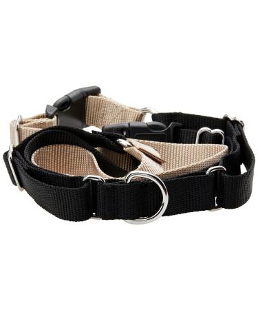 Premier Easy Walk Dog Harness Black/Grey Size L Black Large