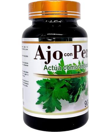 Productos El Colibri AJO con Perejil (Garlic and Parsley Extract) 500mg 45 Servings - Buy Online on GoSupps.com
