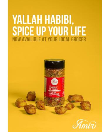 Cuisine Amir - Authentic Garlic Potato Seasoning - 120G Multi - Buy Online on GoSupps.com