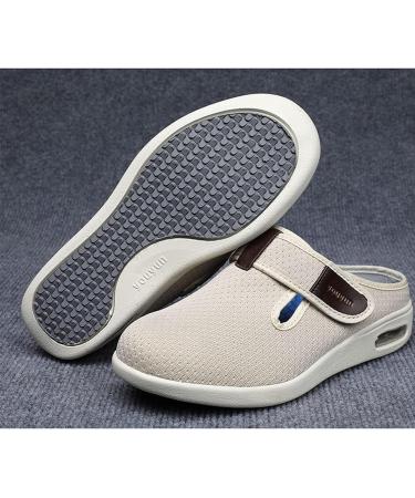 DITESABE Womens Air Cushion Walking Shoes - Wide Fit Diabetic Sneakers for Elderly - Cozy Winter Slippers - Buy Online on GoSupps.com