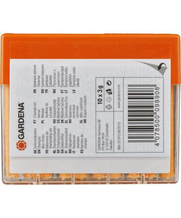 Gardena Soap Sticker - Gentle Cleaning Shampoo Stick for Brushes/Scrubbers - Ideal for Paint & Plastic Surfaces (989-30) - International Shipping Available - Buy Online on GoSupps.com