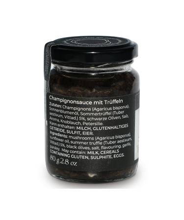 Buy Pack of 6 Lussiero Black Summer Truffle Sauce - Authentic Salsa Tartufata Tapenade 80g - Buy Online on GoSupps.com