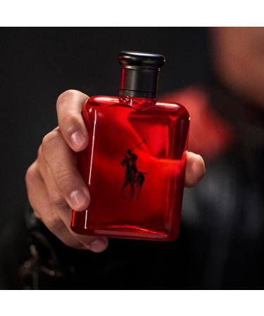 Ralph Lauren - Polo Red - Eau de Toilette - Men's Cologne - Woody & Spicy - With Grapefruit Saffron and Redwood - Medium Intensity 125ml/4.2 Ounce - Buy Online on GoSupps.com