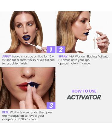 Wonderskin Wonder Blading Lip Stain Masque Activateur - Buy Online on GoSupps.com
