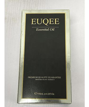 EUQEE Eucalyptus Essential Oil 118ml - Pure Natural Oil for Diffusers - Home Aromatherapy Relaxation - Pack of 1 - Buy Online on GoSupps.com