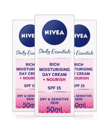 NIVEA Daily Essentials Rich Moisturising Day Cream SPF 15 50ml