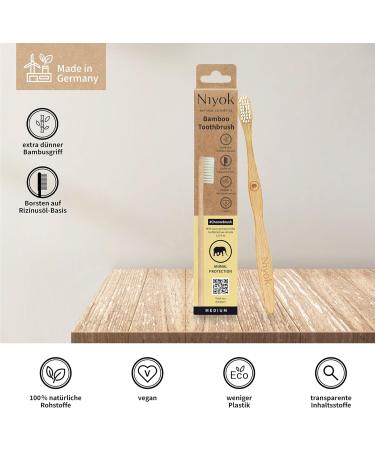 Choosebrush Bamboo Toothbrush | Eco-Friendly Dental Care with Animal Welfare Donation - Buy Online on GoSupps.com