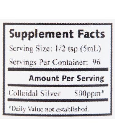 Buy BIOSILVER Colloidal Silver Liquid 500 ppm - Extra Strength 8 oz | Immune Support Wound Care & Healing Spray - Buy Online on GoSupps.com