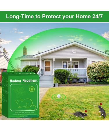 12 Pack Natural Peppermint Oil Rodent Repellent Balls - Safe Pest Control for Mice, Rats, Roaches, Moles, Squirrels, Ants, Moths - Indoor & Outdoor Use - Pet & Kid Safe - Buy Online on GoSupps.com