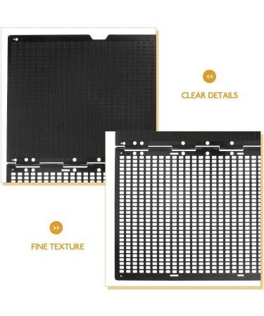 iplusmile 1 Set Braille Tablet Blind Braille Board Braille Slate Braille Writing Slate and Stylus Braille Plate with Stylus Braille Writing Plate Auxiliary Supplies Thicken Plastic - Buy Online on GoSupps.com
