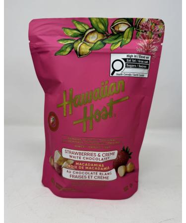 Hawaiian Host Macadamia Nuts Strawberries and Cream White Chocolate 16oz (453g)