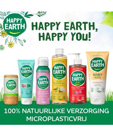 Happy Earth Baby&Kids Oil Washing Gel Shower gel children Bath oil 100 Natural Ingredients & Vegan Soapfree 200 ML - Buy Online on GoSupps.com