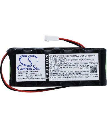 Replacement Battery for Fresenius MCM500 & MCM500D | 3000mAh 6.0V | Part Number 120050 BATT/110050 - Fast International Shipping - Buy Online on GoSupps.com