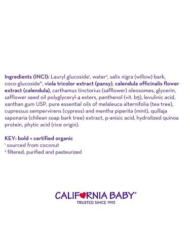 California Kids Super Clear Willow Bark Face Wash | Gentle Exfoliation for Sensitive Skin | Deep Cleansing & Non-Drying Formula | 1.8 Fl Oz - Buy Online on GoSupps.com