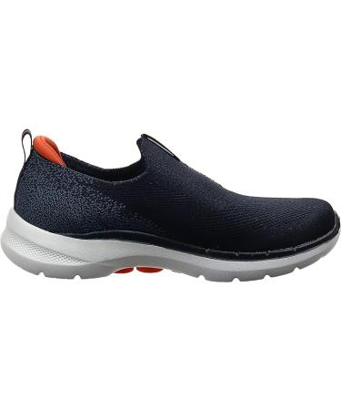Skechers Men's Walking Shoes - Navy Orange - Size 9 - Buy Online on GoSupps.com