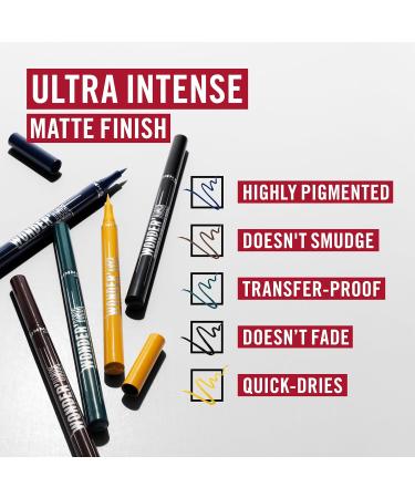  Rimmel Rimmel Wonder'Ink 005 Honey Heaven Eyeliner Precision Eyeliner Matte Eyeliner Matte Finish Highly Pigmented All-Day Wear Waterproof Smudge-Proof 1 ml - Buy Online on GoSupps.com