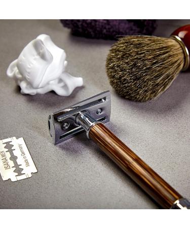 Bambuswald Eco-Friendly Bamboo Handle Razor for Women - Sustainable Wet Razor for Legs Armpits & Intimate Areas - Skin-Friendly Blades - Buy Online on GoSupps.com