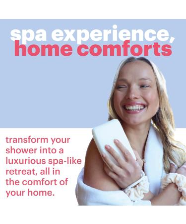 Afterspa Scrubber Body Brush - Exfoliating Vegan Shower Brush & Back Loofah for Radiant Skin | Cruelty-Free Bath Essential - Buy Online on GoSupps.com