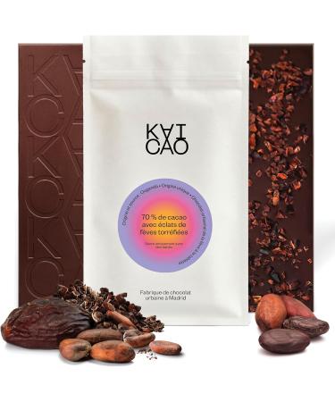 Kaicao Dark Chocolate African Origin Mix - Three Sweet Dark Chocolates with Dates - 85% Uganda Origin Cocoa 75% Tanzanian Cocoa with Kokoa Kamili 70% Ugandan Cocoa with Cocoa Nibs - 3 x 70 g - Buy Online on GoSupps.com
