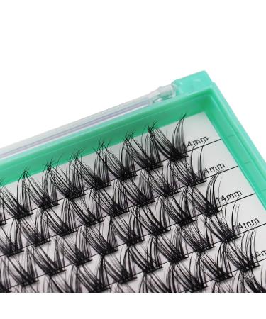 Bodermincer 308pcs XXXL D Curl Cluster Lashes - 10-12-14-16mm Mixed Length DIY Eyelash Extensions for Home Use - Buy Online on GoSupps.com