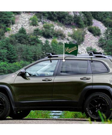 Rico Industries NASCAR Joey Logano Double Sided Car Flag - 16 x 19 - Strong Pole for Car/Truck/Automobile - Buy Online on GoSupps.com