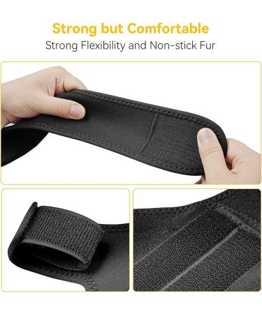 Dog Pet Knee Brace for Support with Cruciate Ligament Injury Joint Pain and Muscle Sore Better Recovery with Dog ACL Knee Brace Adjustable Rear Leg Braces for Dogs Knee Brace (Large) - Buy Online on GoSupps.com