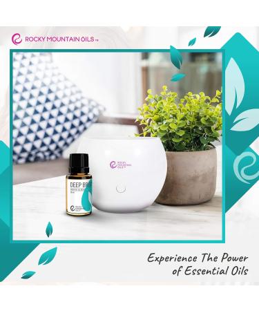 Rocky Mountain Oils Deep Breathe Essential Oil Blend - 15ml Aromatherapy for Diffusers & Topical Use | Relaxing Essential Oils for Stress Relief - Buy Online on GoSupps.com