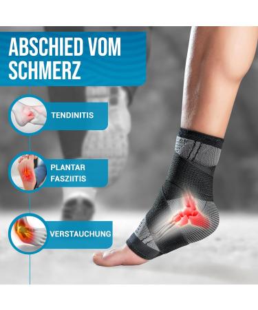 AREST Ankle Bandage 2-Pack - Ultra Thin Foot Tape for Support & Stability - Premium Foot Bandages for Ankle Relief - Buy Online on GoSupps.com