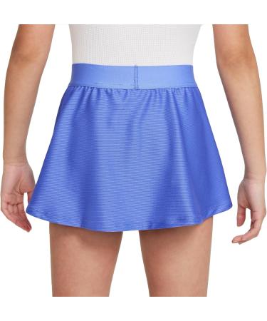 Nike Girls' Dri-FIT Victory Tennis Skirt - Sapphire/White, Size Medium - Buy Online on GoSupps.com