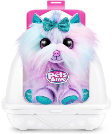 ZURU Pets Alive Surprise Series 3 Yorkshire Puppy Rescue - Interactive Soft Toy | Electronic Speak and Repeat | Adopt & Play Plushies - Buy Online on GoSupps.com