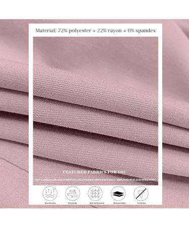 Viaoli Women's Scrubs Set - Pink  X-Small - Modern Clinical Workwear with 10 Pockets - Buy Online on GoSupps.com